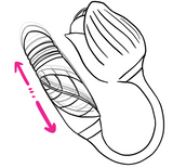 how to use Hedonist Dolce Vita Rose Clit Vibrator (3-in-1) 2