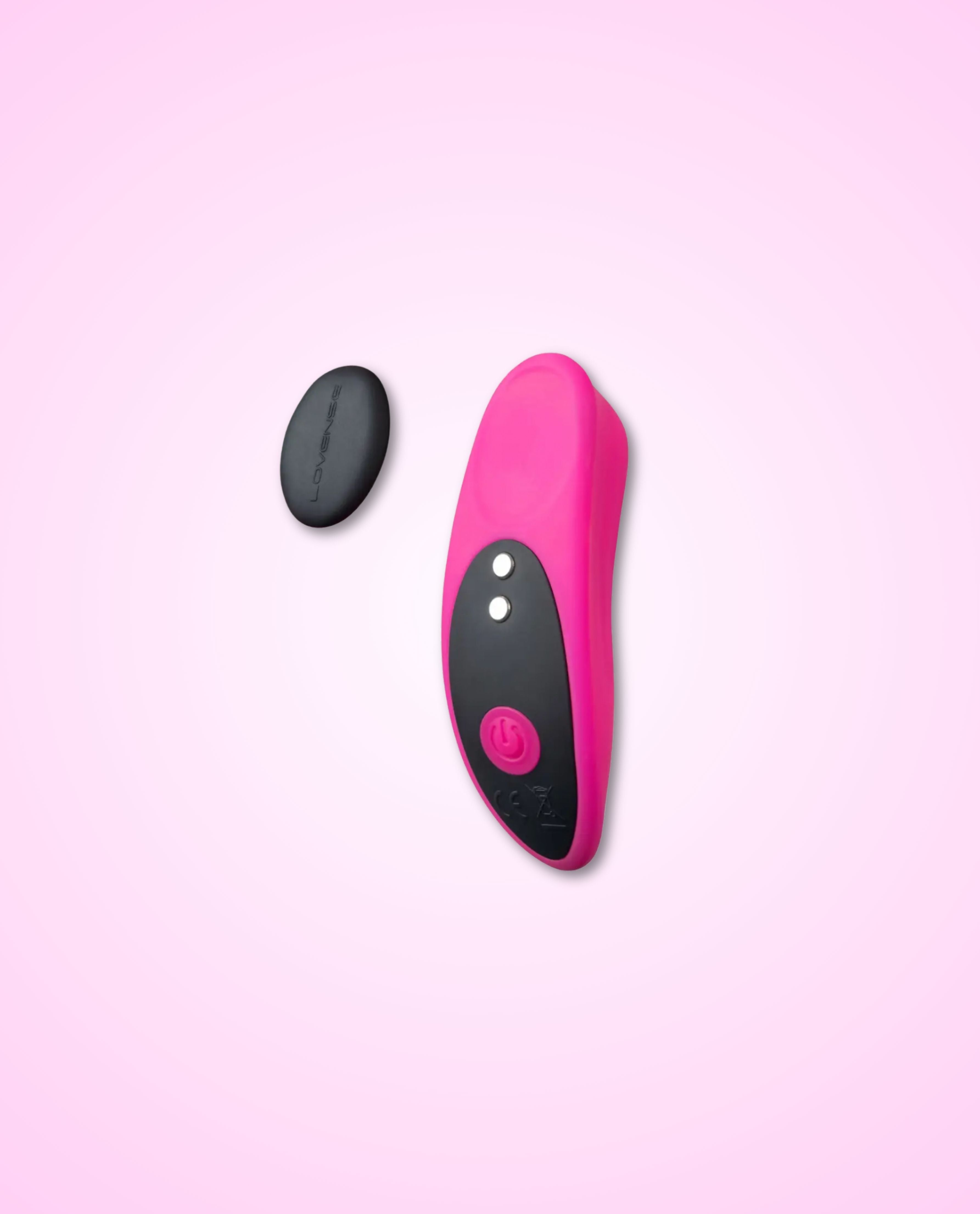 Ferri by Lovense panty app controlled vibrator features a strong magnetic cap for secure and targeted stimulation on the clitoris.