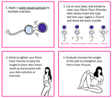 how to use Gaia Kegel Balls
