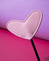 Heart paddle close up shot