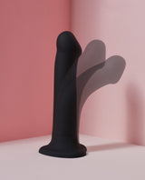 black bendable joystick dildo medium size