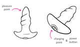 specifications for Hedonist Logan Vibrating Anal Plug