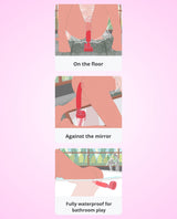 Illustration showing how to use the Lovense Mission 2, including insertion and positioning tips for optimal internal stimulation.
