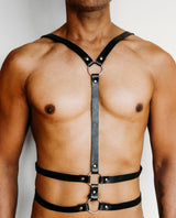 Maverick Leather Fetish Suspender Body Harness style 1