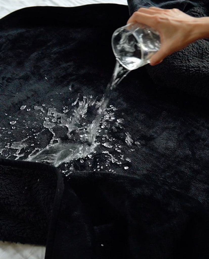 Mouillé Waterproof Fleece Blanket, where passion meets comfort