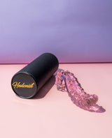 succubus glass dildo with black box