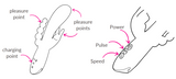 specifications for Hedonist Xena 3-in-1 Anal Rabbit Dildo