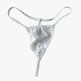 White thong bikini bottom