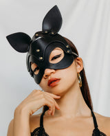 megan fox leather mask