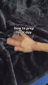 Use Mouillé Waterproof Fleece Blanket to prep for vday