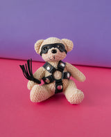 whip me bear keychain front