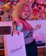 Girls Just Wanna Have Fun body harness party wine