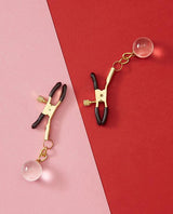 pearl nipple clamps bondage