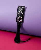 Studded XO Paddle, bdsm, roleplay