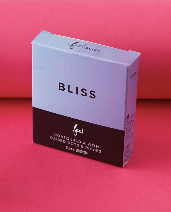 Box of Feel Condoms Bliss Ribbed