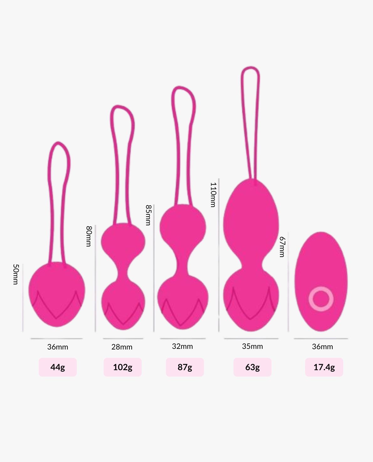 Hedone Kegel Balls Pleasure Set