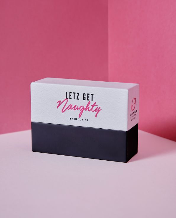 Box of Letz Get Naughty Cards