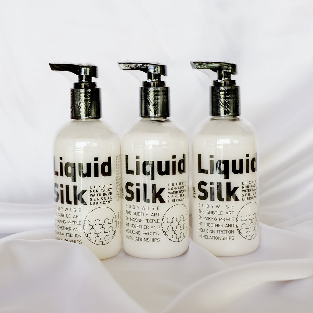 Three Liquid silk pump bottle