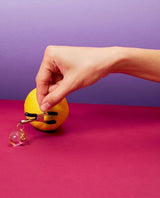 Pearl nipple clamp on lemon