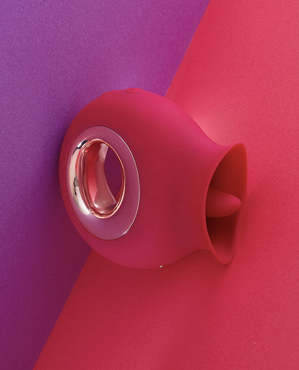 Pink Venus Licking Vibrator with tongue