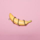 chained banana