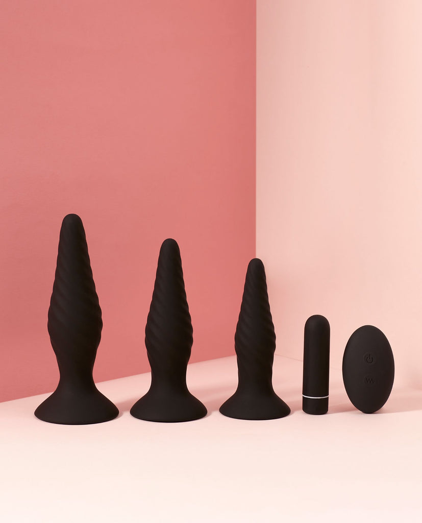 The Hedonist Peachy Bunch Anal Trainer Kit is your ticket to exploring thrilling new depths.