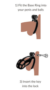how to use axel cock cage
