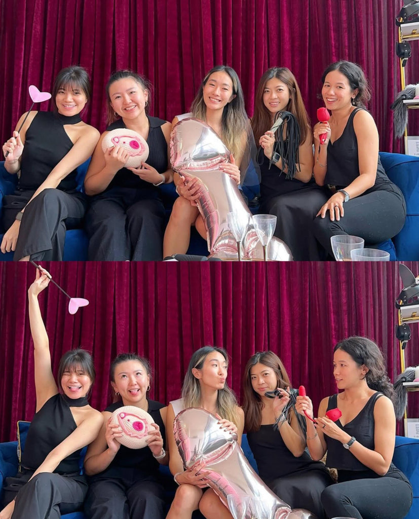 Satisfied bride squad