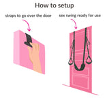 how to set up cupid's door sex swing