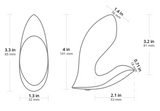 specifications for Lovense Flexer App-Controlled Panties Vibrator