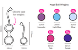 specifications for Gaia Kegel Balls