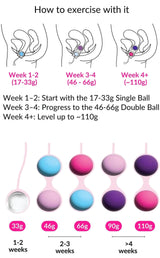 how to use gaia kegel balls