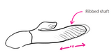 how to use Godiva Rabbit Thruster Vibrating Dildo 2