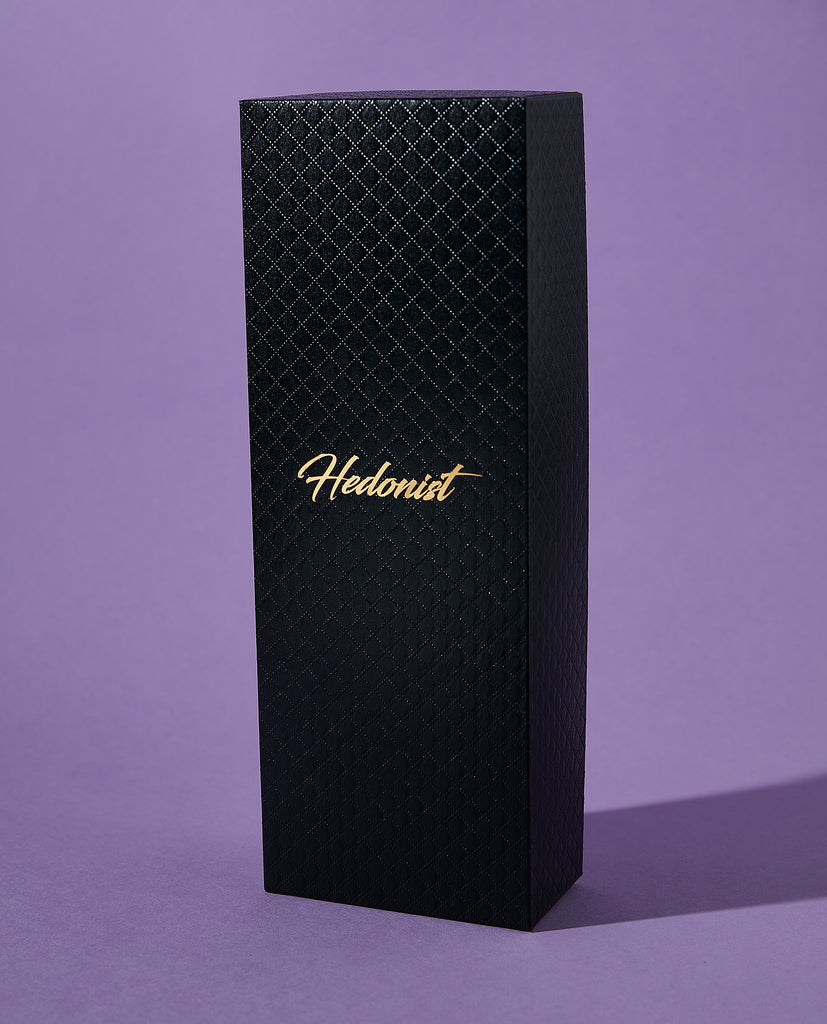 black rectangle slim hedonist gift box