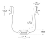 specifications for Lovense Gemini App-Controlled Vibrating Nipple Clamps