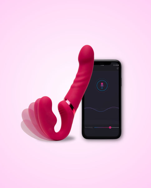 Lovense Lapis App-Controlled Dual-Ended Strapless Strap-On  Hedonist