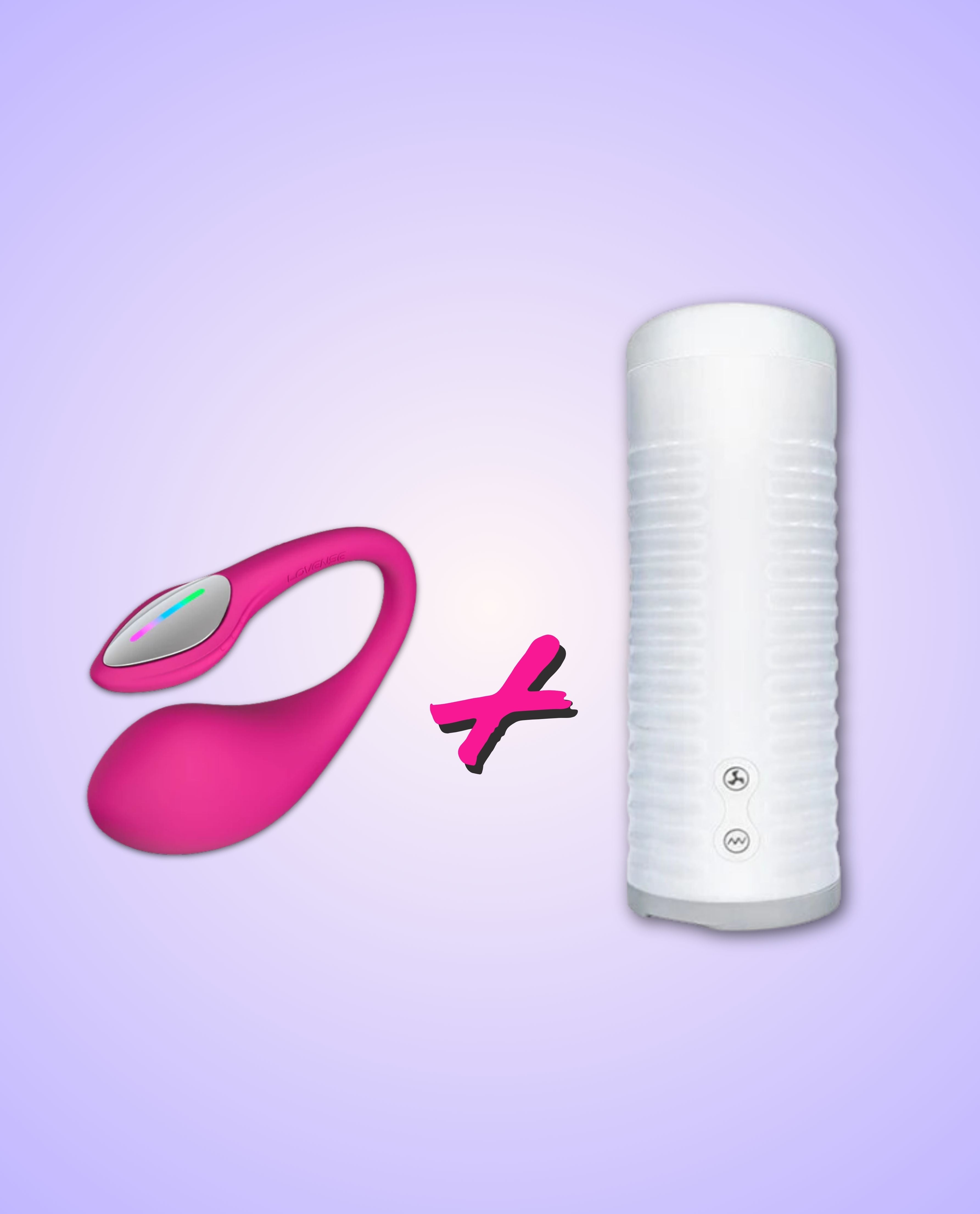 Lovense Lush 4 & Max 2 App-Controlled Couple's Bundle | Hedonist Tribe Lovense Lush 4 & Max 2 App-Controlled Couple's Bundle | Hedonist Tribe