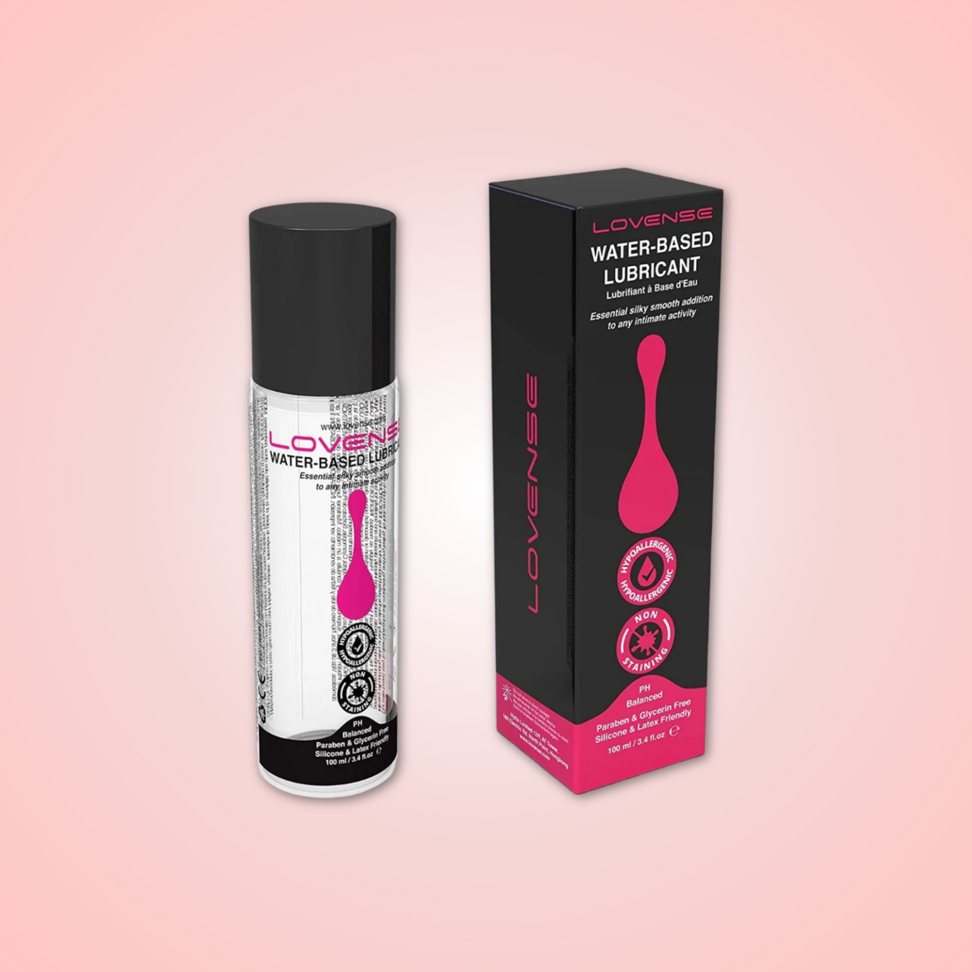 Lovense Water Based Lubricant 100ml with box