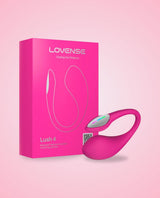 Lush 4 app controlled egg vibrator with its packaging.