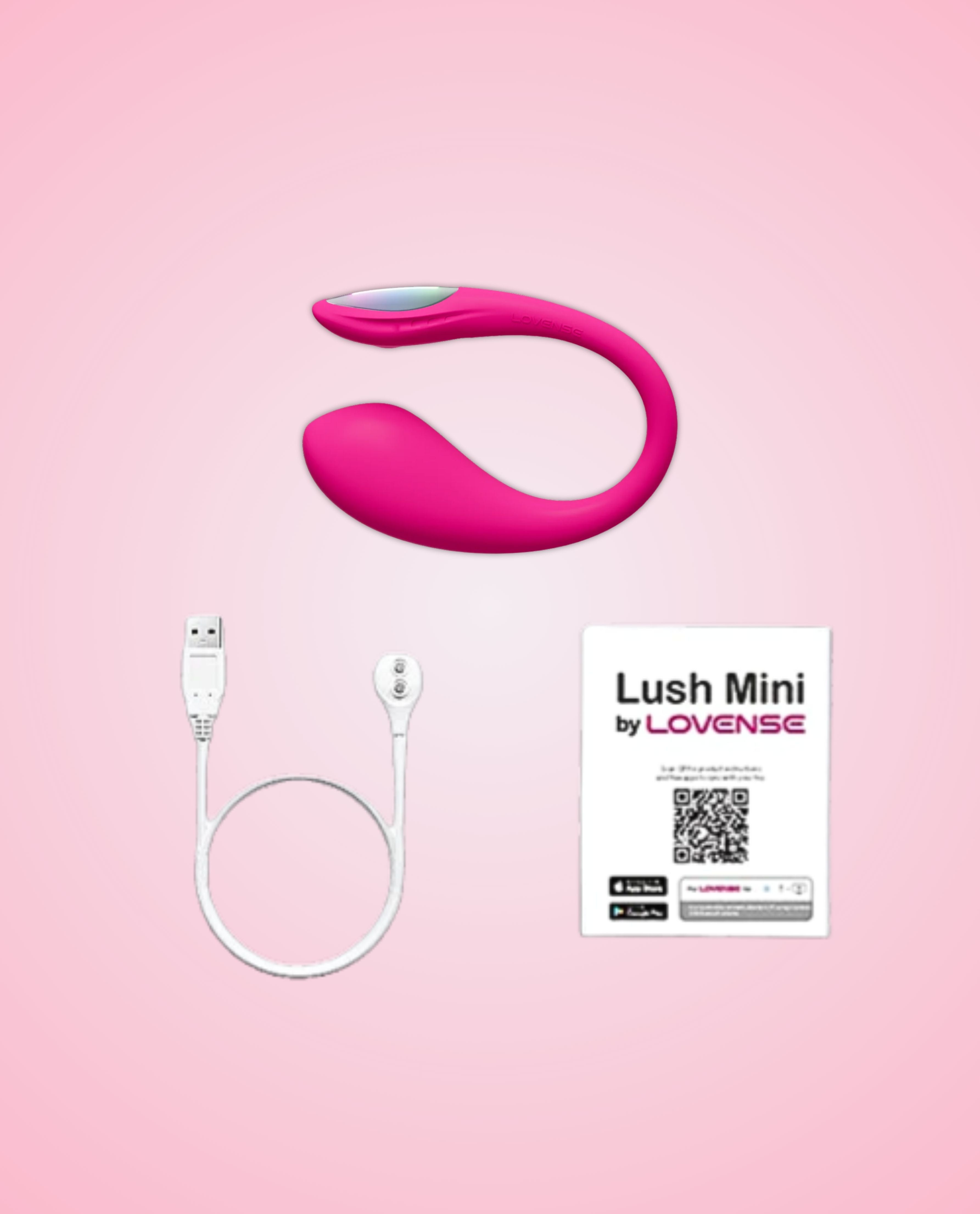 Lush Mini magnetic charger and user manual 
