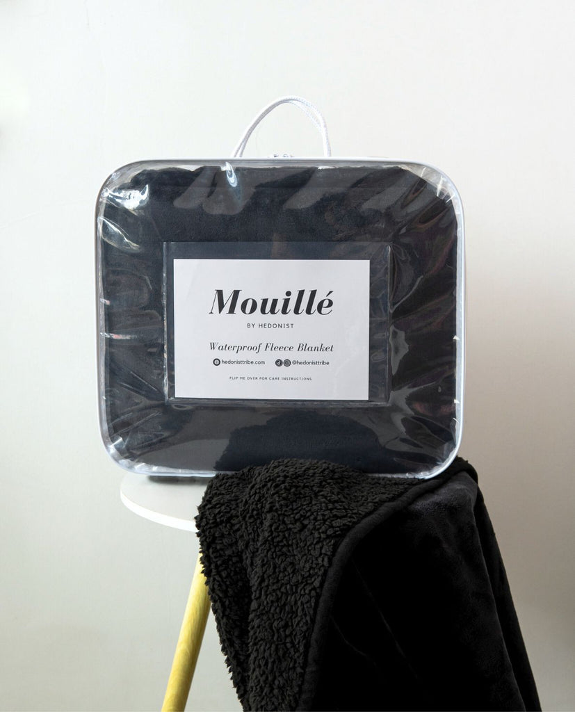 Mouille Waterproof Fleece Blanket's Packaging
