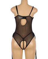 Ophelia Crotchless Teddy Lingerie