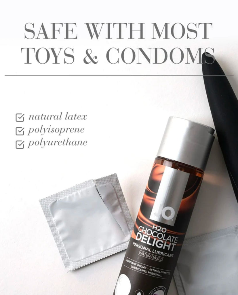 System Jo Flavoured Lubricant Chocolate Delight Safe With Most Toys And Condoms