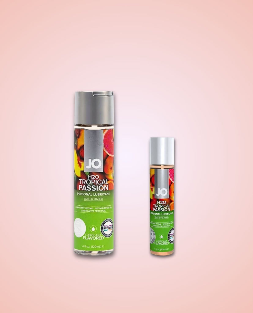 System Jo Flavoured Lubricant Tropical Passion 30ml and 120ml