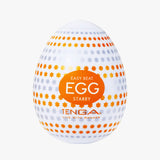 Tenga Egg Starry packaging with star pattern and Tenga branding on a white background