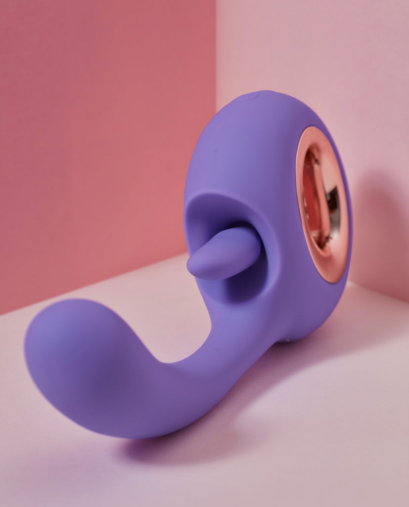 venus licking tongue vibrator detail