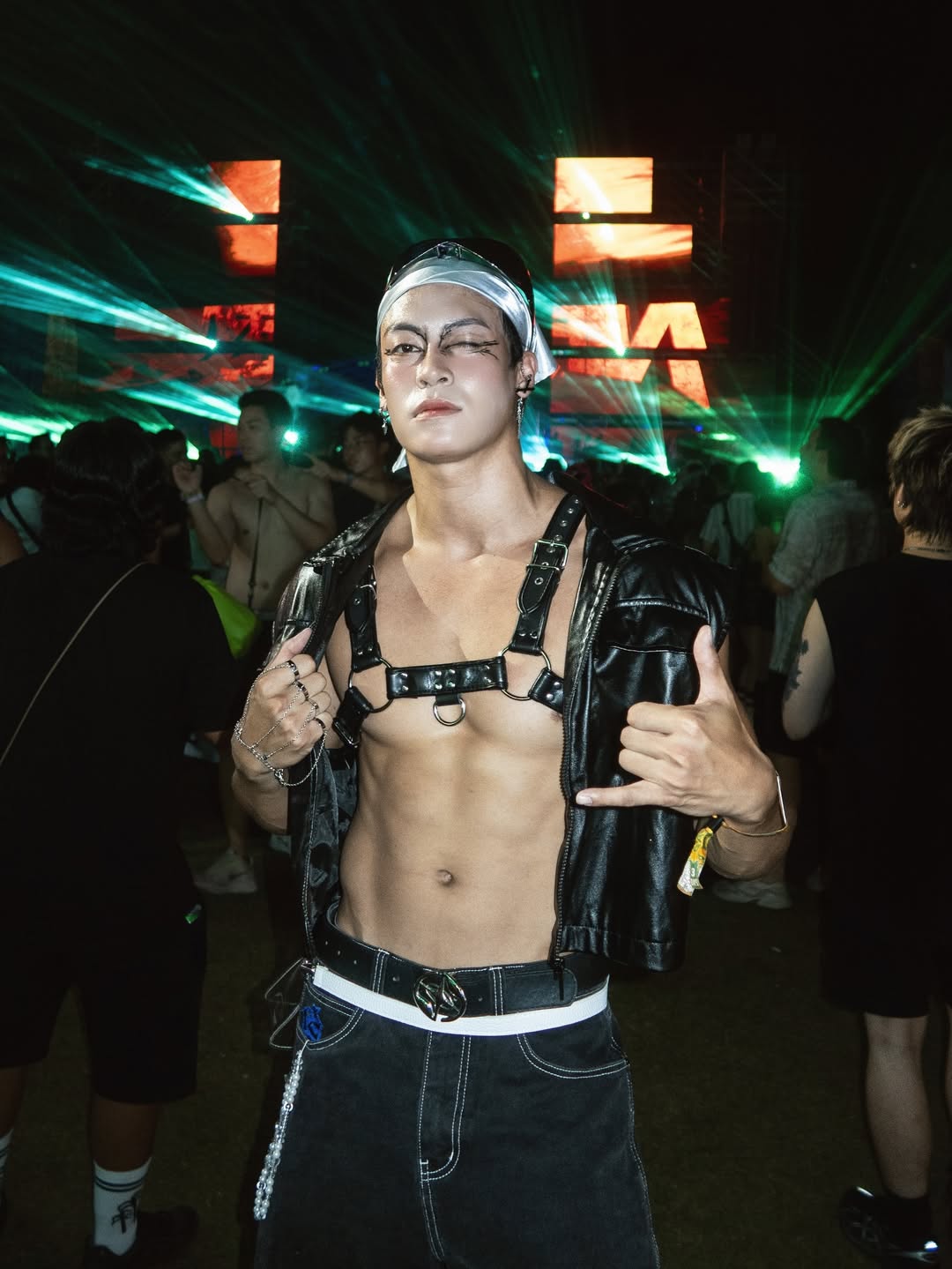 model in conan harness