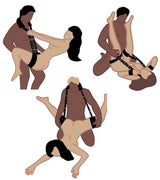 cupid bondage thigh spreader restraint