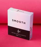 box of feel condoms smooth