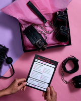 Feel empowered and take charge of your own sexual energy unapologetically as you gear up in that leather fantasy and whisper those 3 golden words "I'm all yours!"